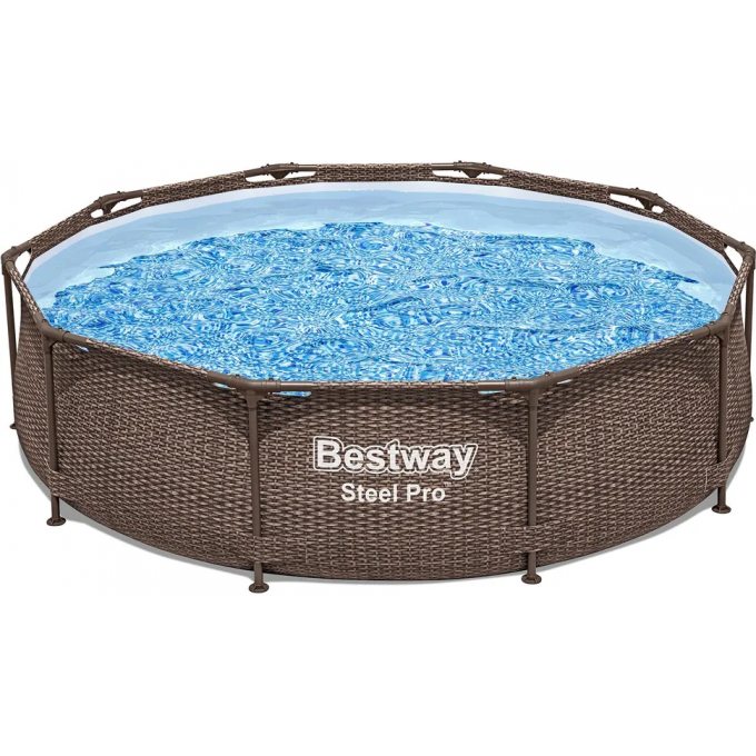 Бассейн каркасный BESTWAY STEEL PRO 561JE 305 х 76 см, ротанг 561JE BW