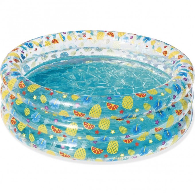 Детский надувной бассейн BESTWAY МОРСКАЯ ЖИЗНЬ 150х53см, 445л, от 6 лет 51045 BW