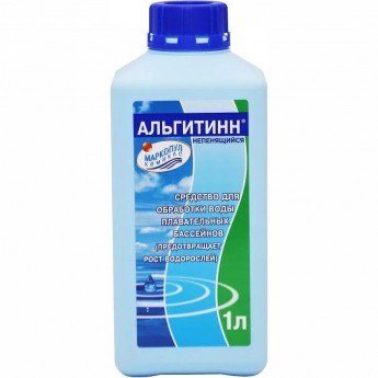 Жидкость для борьбы с водорослями альгитинн непенящийся МАРКОПУЛ КЕМИКЛС М07 1л бутылка