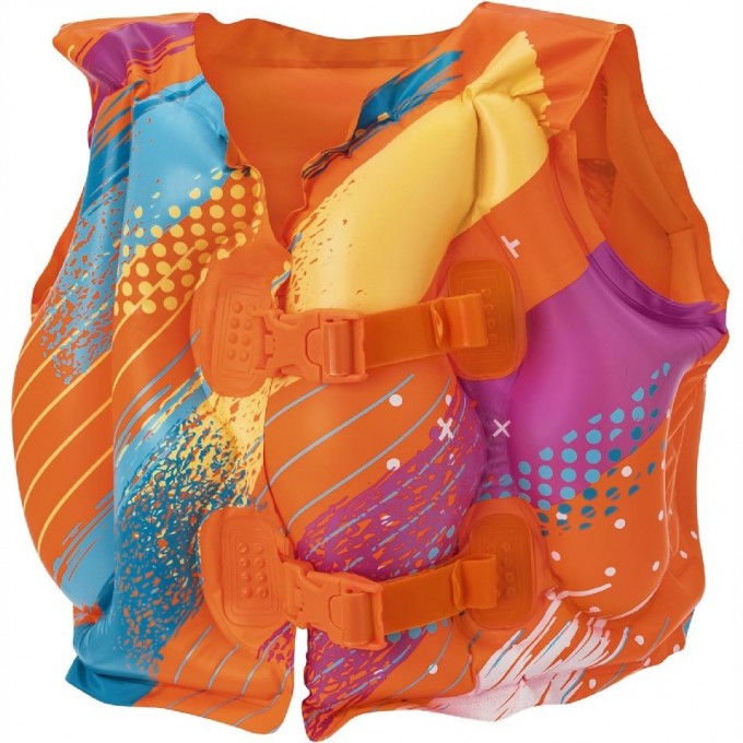 Жилет для плавания BESTWAY COLORIFY TOUGHLITE 32272 41x30 см, 3-6 лет 32272 BW