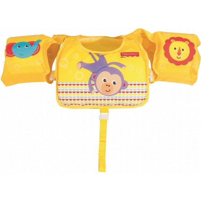 Жилет для плавания BESTWAY FISHER PRICE 18-30 кг, 3-6 лет 93522 BW