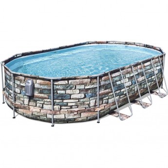 Каркасный бассейн BESTWAY POWER STEEL 610х366х122см, 20241л Каркасный бассейн BESTWAY POWER STEEL 610х366х122см, 20241л