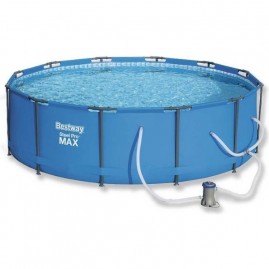 Каркасный бассейн BESTWAY STEEL PRO 14415, 305х100 см фильтр Каркасный бассейн BESTWAY STEEL PRO 14415, 305х100 см фильтр