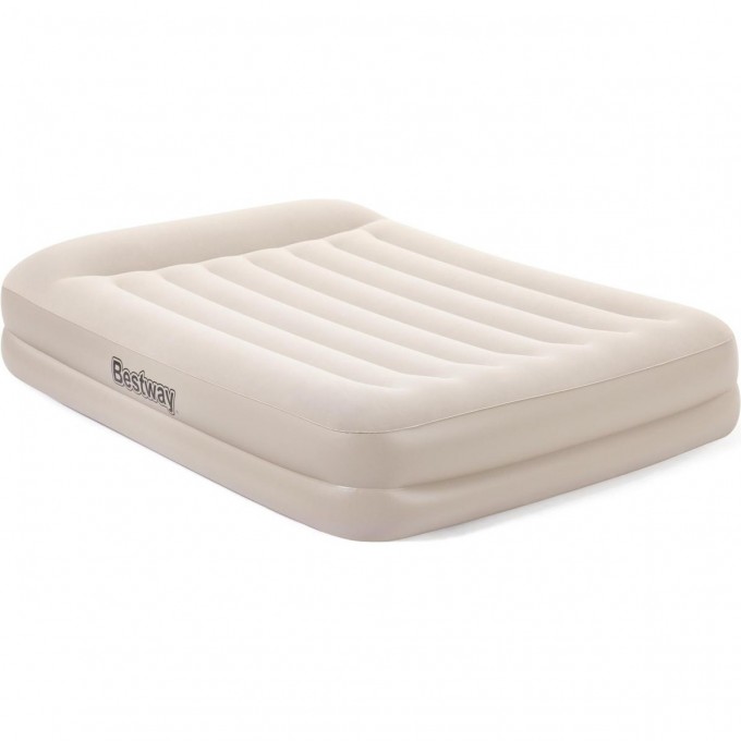 Надувная кровать BESTWAY с подголовником, встроенный насос, 152х203х42см, до 300 кг 67696 BW