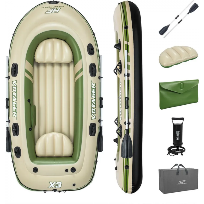 Надувная лодка BESTWAY VOYAGER X3 65164 294x137см, до 360кг 65164 BW