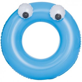 Надувной круг BESTWAY ГЛАЗАСТИКИ 91 см, от 10 лет, синий