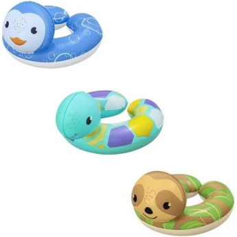 Надувной круг BESTWAY ЖИВОТНЫЕ 36405 разъемный, 3-6 лет, до 30 кг, 3 вида