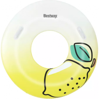 Надувной круг BESTWAY 36448 BW "ЛИМОН" 1,14 м до 100 кг от 12 лет