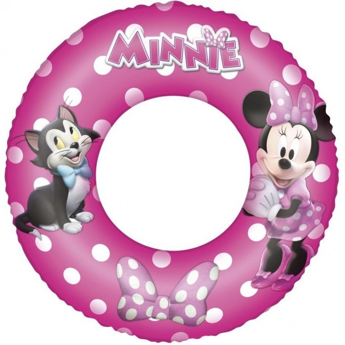 Надувной круг BESTWAY "MINNIE MOUSE" 56 см, 3-6 лет 91040 BW