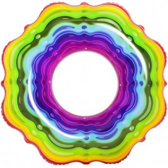 Надувной круг BESTWAY РАДУЖНАЯ ЛЕНТА 115см от 12 лет Надувной круг BESTWAY РАДУЖНАЯ ЛЕНТА 115см от 12 лет