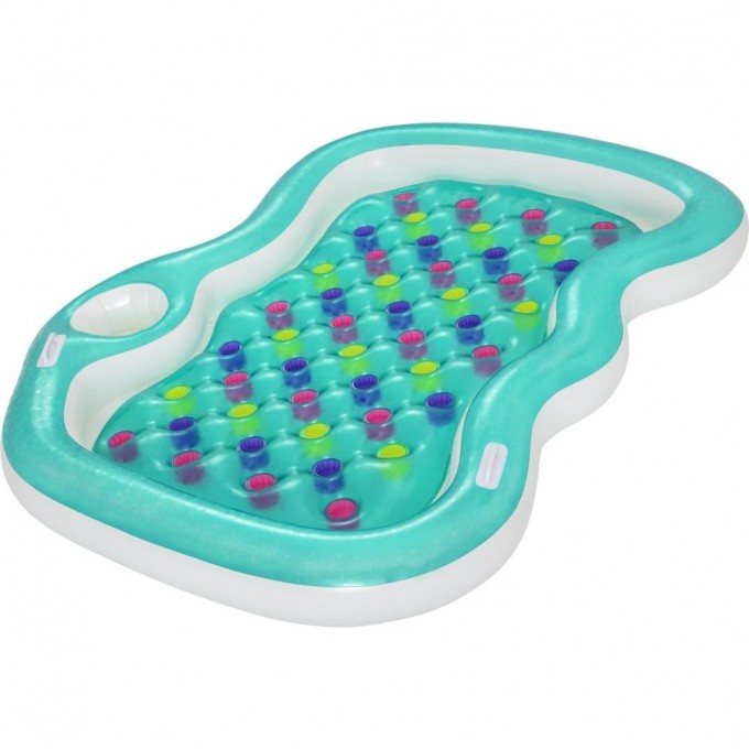 Надувной матрас для плавания BESTWAY 216х178см для двоих, с бортиком, до 180кг 43045 BW