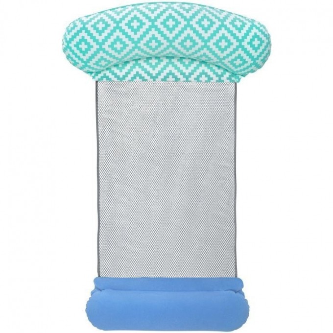 Надувной матрас-гамак для плавания BESTWAY 145х87см с сеткой, до 90кг 43555 BW