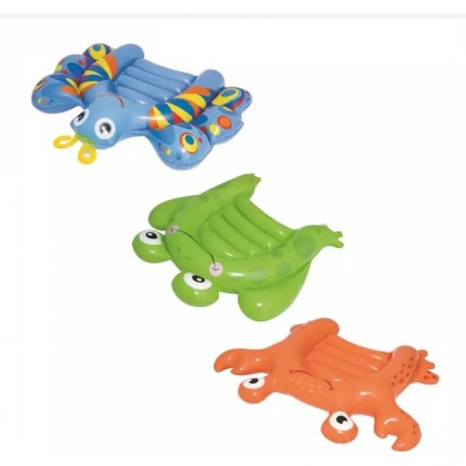 Надувной матрас-плот для плавания BESTWAY "Животные" 3-8 лет, 3 вида 42047 BW