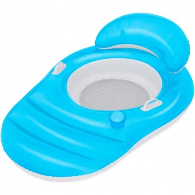 Надувной матрас-шезлонг для плавания BESTWAY LUXE RELAXER LOUNGE 153х102см до 90кг 43646 BW