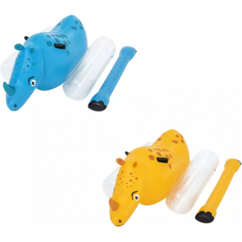 Надувные игрушки-наездники BESTWAY 41522 BW "RHINO RAMBLER" 153x77см с надувными битами от 3 лет Надувные игрушки-наездники BESTWAY 41522 BW "RHINO RAMBLER" 153x77см с надувными битами от 3 лет