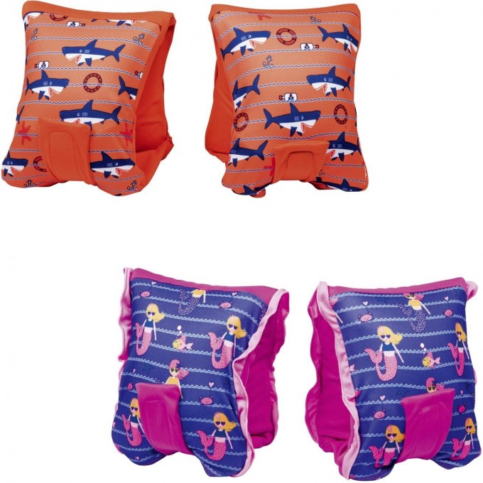 Нарукавники BESTWAY 38х14см с тканевым покрытием, 1-3 лет, 2 вида 32182 BW