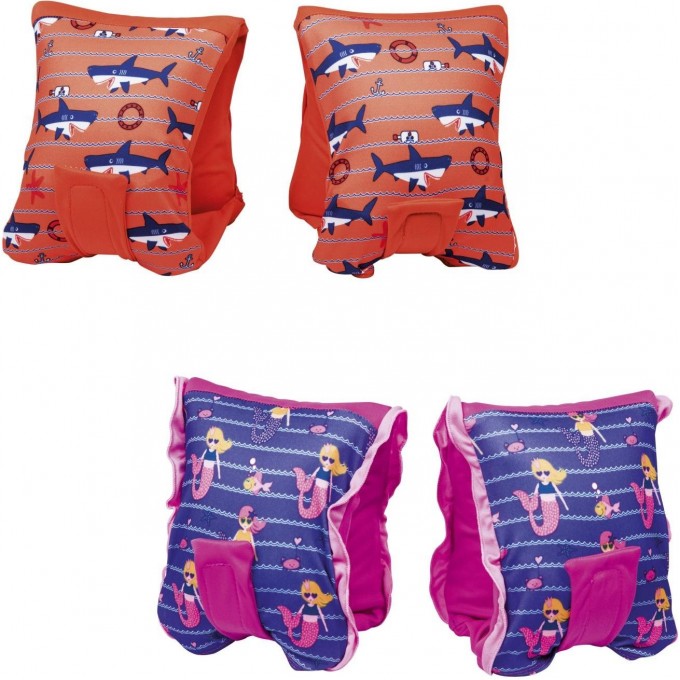 Нарукавники BESTWAY 38х16.5см с ткан.покрытием, 3-6 лет, 2 вида 32183 BW