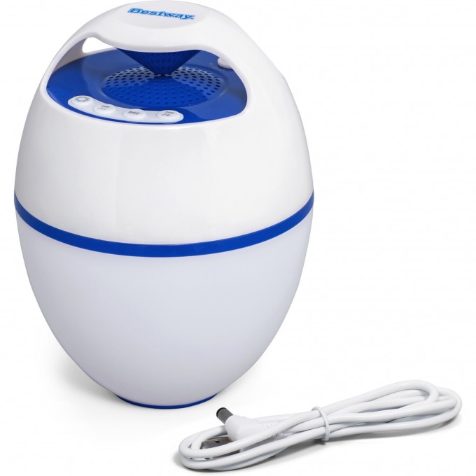 Плавающая Bluetooth колонка с Led-подсветкой BESTWAY 58700 58700 BW