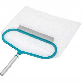 Сачок для сбора мусора BESTWAY со дна бассейна 50х26см, алюминиевый, под держатель D30мм Сачок для сбора мусора BESTWAY со дна бассейна 50х26см, алюминиевый, под держатель D30мм