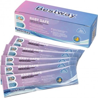 Средство для ухода за водой в детских бассейнах BESTWAY CHEMICALS BABY SAFE