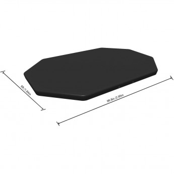 Тент для каркасного бассейна BESTWAY POWER STEEL OVAL POOLS 305х200х84 см