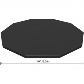 Тент для каркасного бассейна BESTWAY STEEL PRO FRAME POOLS 305 см (d 335см)