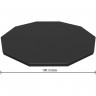 Тент для каркасного бассейна BESTWAY STEEL PRO FRAME POOLS 305 см (d 335см) 58036 BW