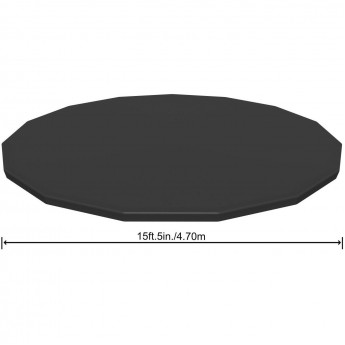 Тент для каркасного бассейна BESTWAY STEEL PRO MAX POOLS, HYDRIUM SPLASHER POOLS 457 см (d 457см)