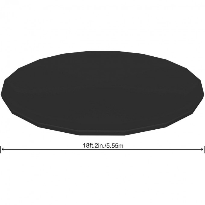 Тент для каркасного бассейна BESTWAY STEEL PRO MAX POOLS, POWER STEEL POOLS 549 см (d 549см) 58039 BW